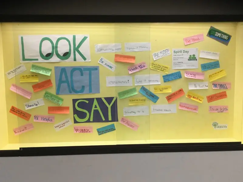 Look Act Say Display