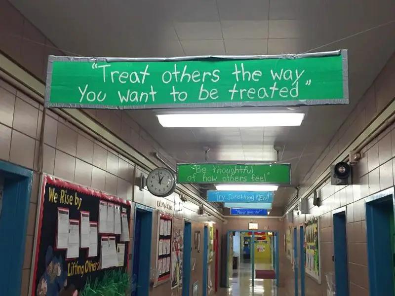 Treat others the way you want to be treated
