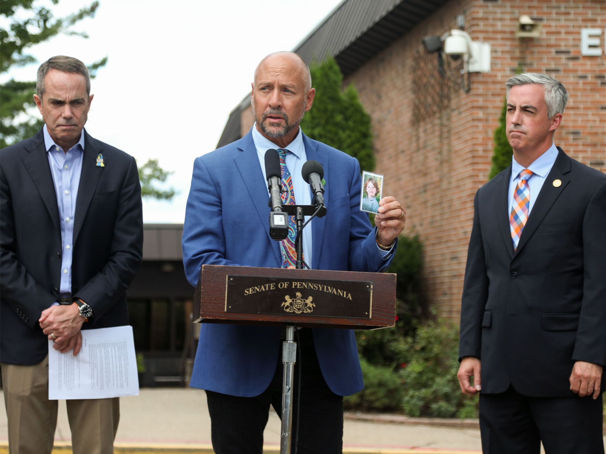 SAVE Students Press Conference on student safety and mental health funding - Senator Steve Santarsiero