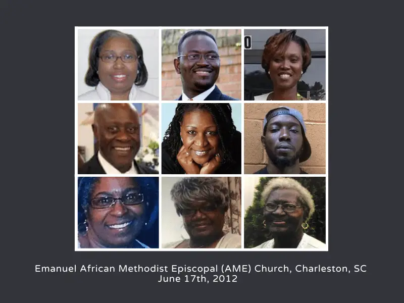 Emmanuel African Methodist Episcopal Church shooting victims