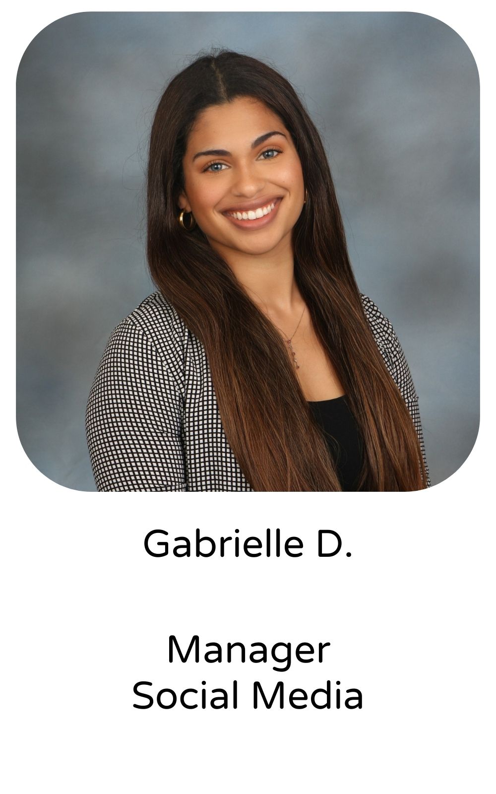 Gabrielle D, Manager, Social Media