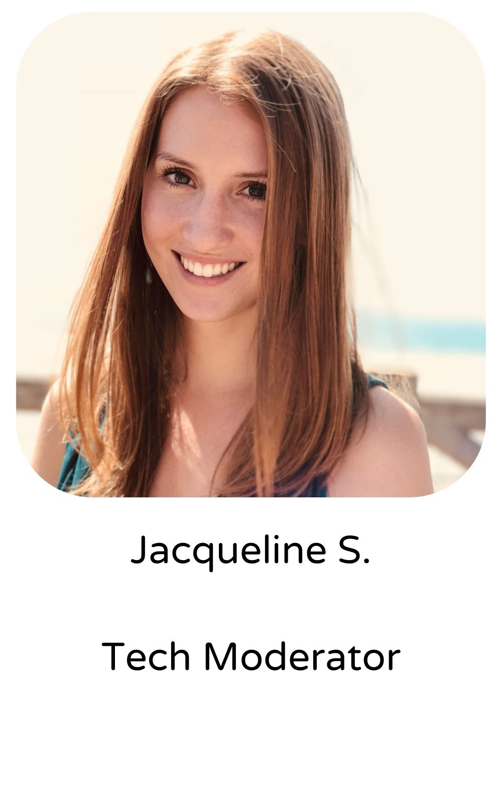 Jacqueline S, Tech Moderator