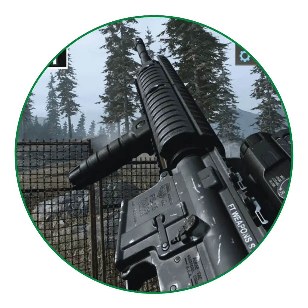 Firearm marketing in video games.