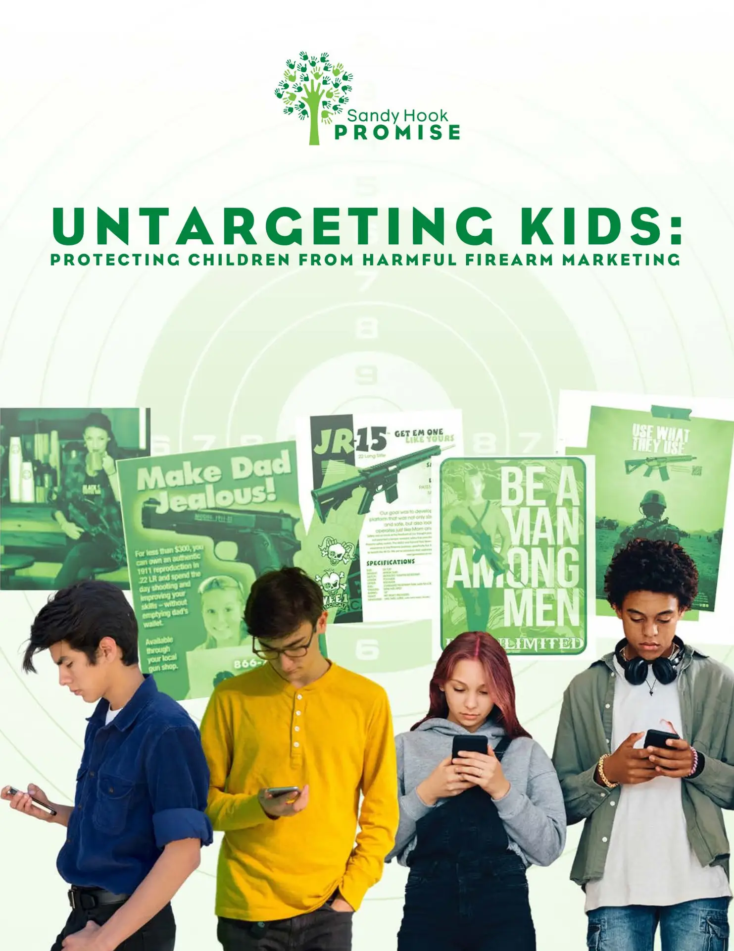 UnTargeting Kids from Harmful Firearm Marketing — Sandy Hook Promise, image size:1483x1920