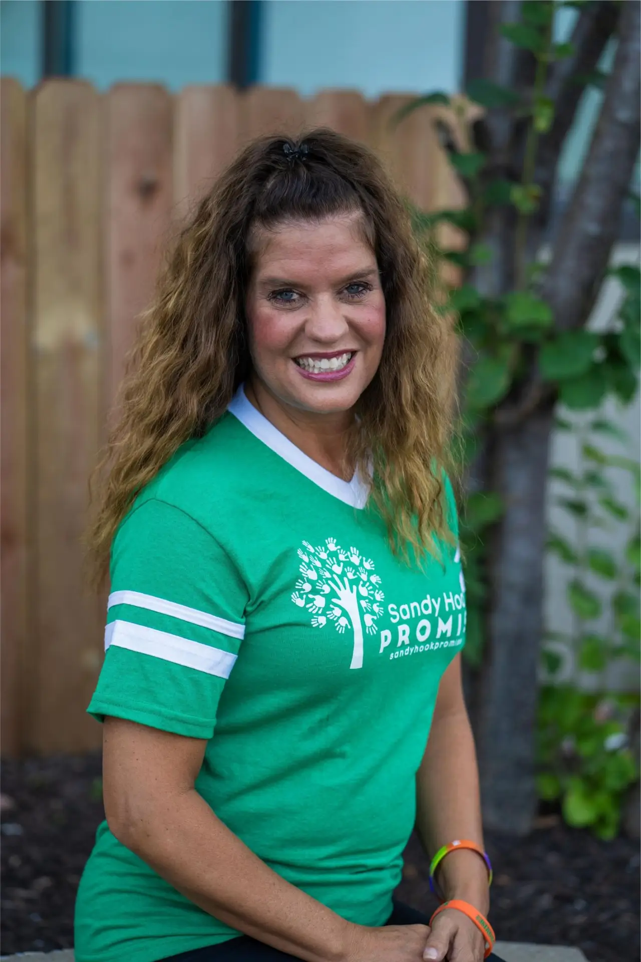 Marilyn Toshner, a member of the Sandy Hook Promise School Advisory Committee at Mukwonago High School in Wisconsin