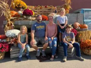 Julie's family picture