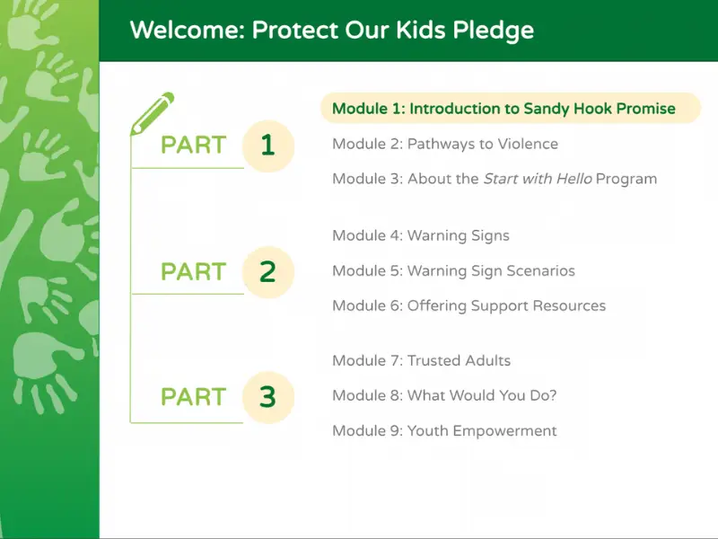 Protect Our Kids Pledge