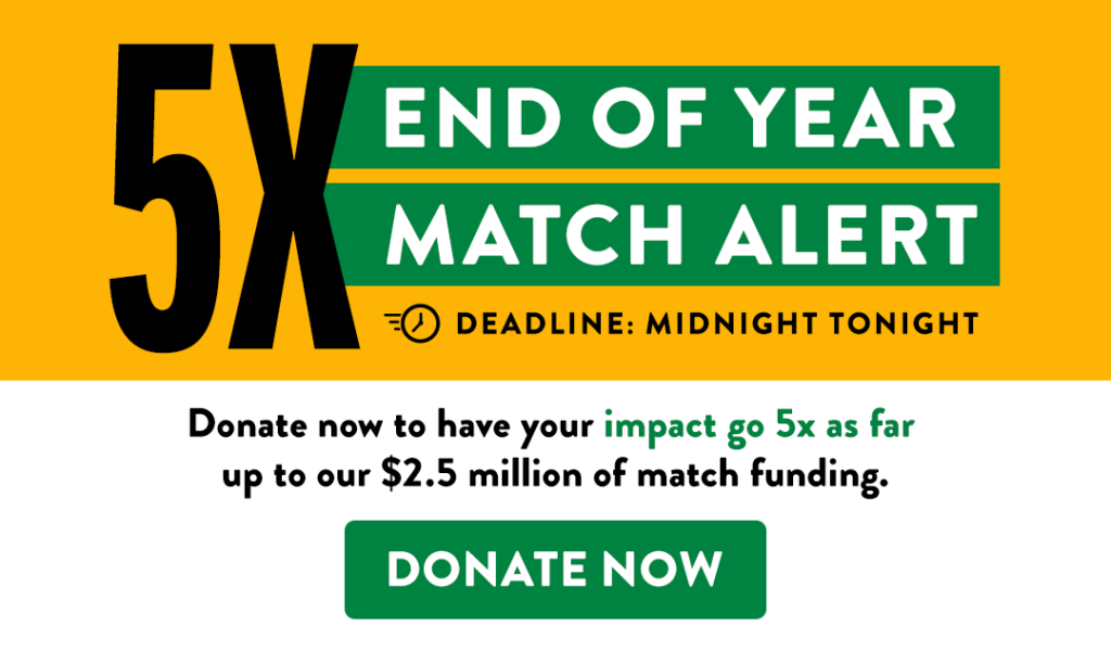 5x end of year match alert